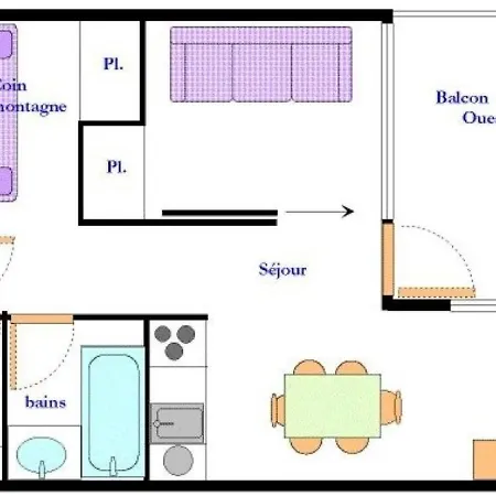 Apartment - 4 Pers, 26 M2, 1/0 165